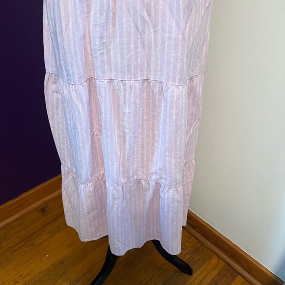 7 for $30 Sonoma Pink Striped Sundress NWT - Picture 4 of 11
